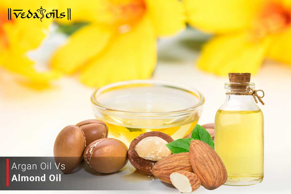 Argan Oil Vs Almond Oil Uses & Benefits For Hair and Skin VedaOils