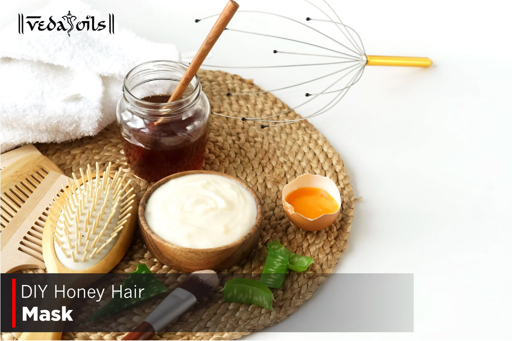 Diy Honey Hair Mask 3 Recipes You Can Make In 5 Minutes Vedaoils