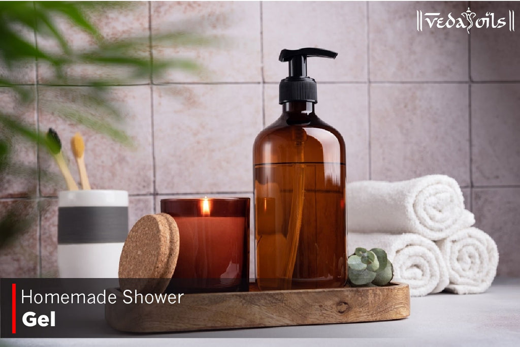 Diy Shower Gel Recipe Natural And Moisturizing Vedaoils