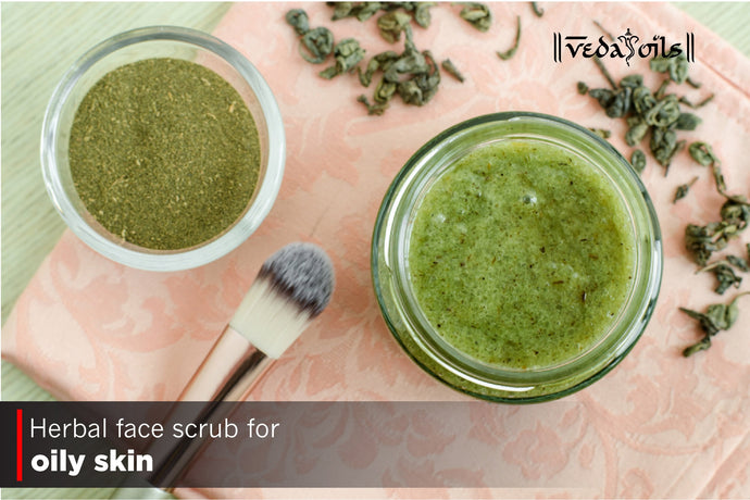 DIY Herbal Face Scrub for Glowing Skin