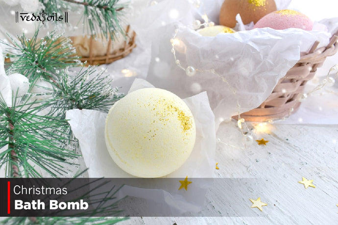 Homemade Christmas Bath Bombs