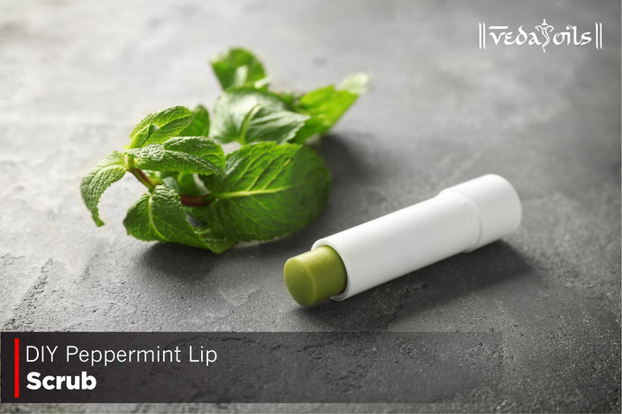 DIY Peppermint Lip Scrub Recipe For Soft Lips