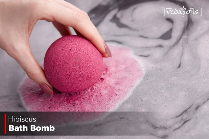 How To Make Hibiscus Bath Bomb at Home