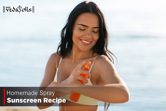 Homemade Sunscreen Spray Recipe with Natural Ingredients