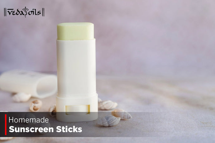 Homemade Sunscreen Sticks With SPF - DIY Recipes