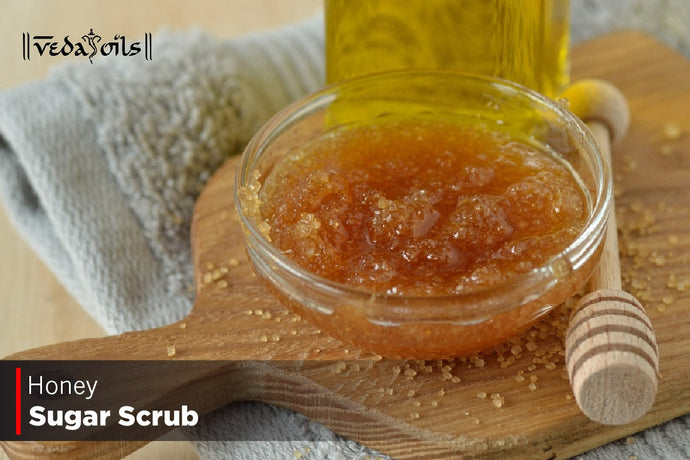 Homemade Honey Sugar Scrub