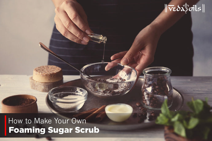DIY Whipped Foaming Sugar Scrub Recipe