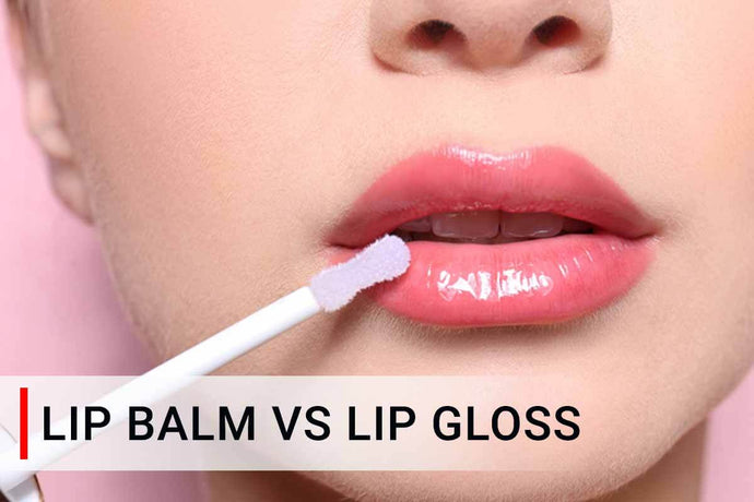 Lip Balm Vs Lip Gloss - Difference Between Lip Balm and Lip Gloss