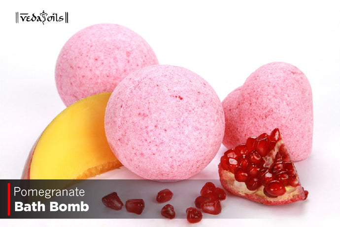 How To Make Pomegranate Bath Bomb at Home