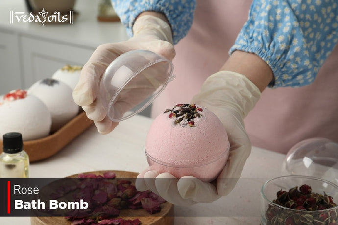 How To Make Rose Bath Bomb at Home