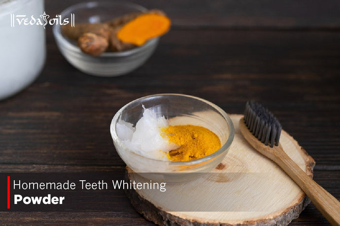 Homemade Natural Teeth Whitening Powder