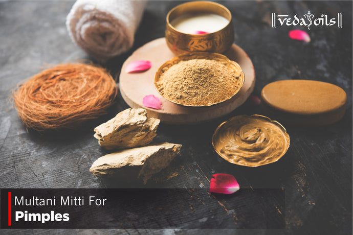 DIY Face Pack Multani Mitti for Pimples