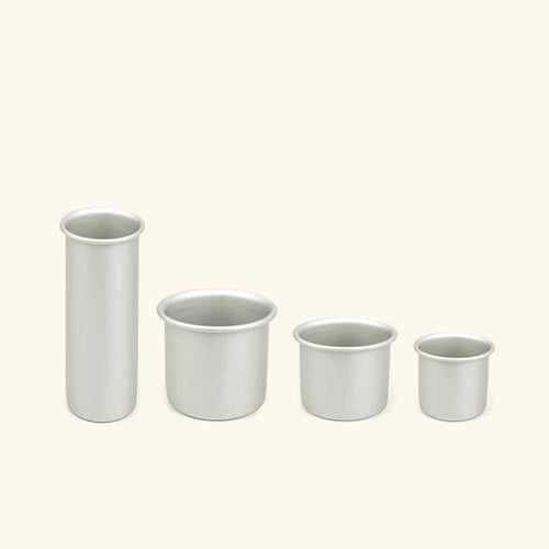 Aluminium Candle Mould - Set of 4