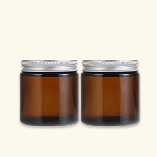 Amber Candle Jars 100 Ml 