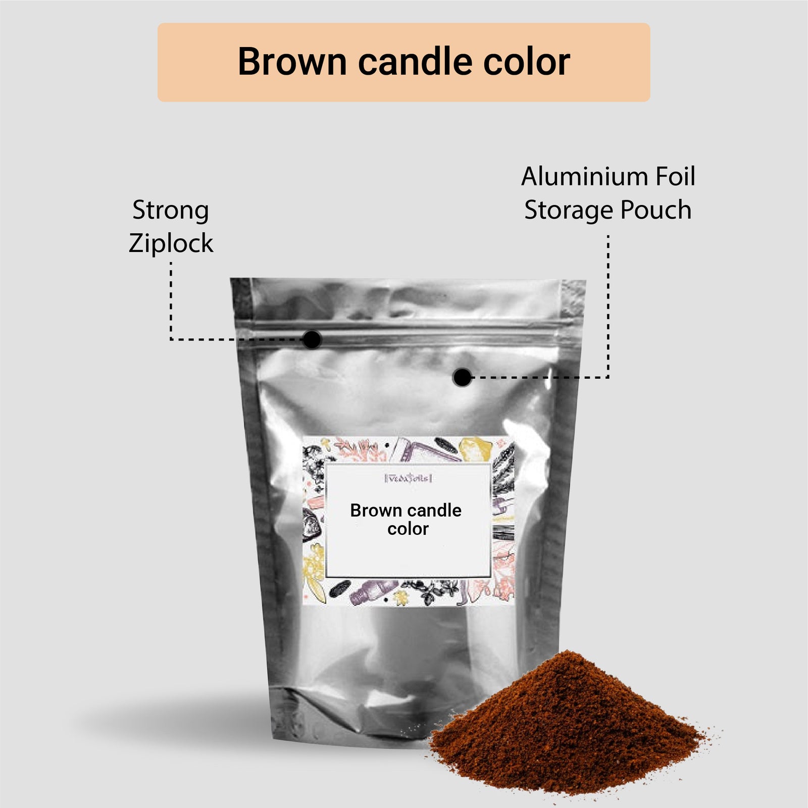 Brown Candle Color