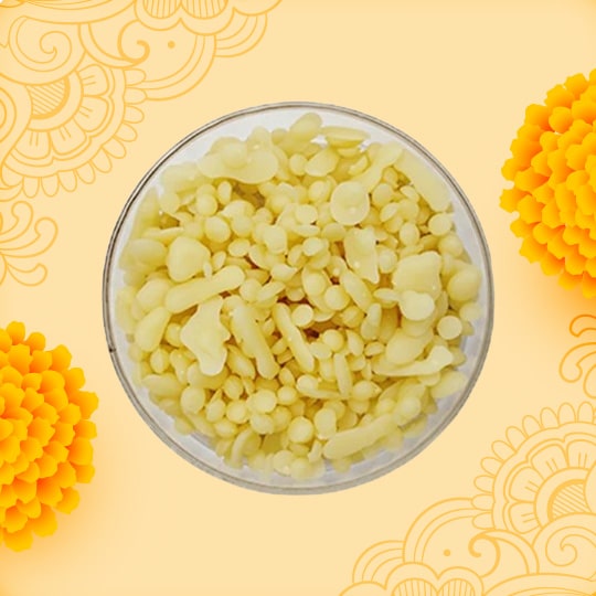 Yellow Beeswax Pellets