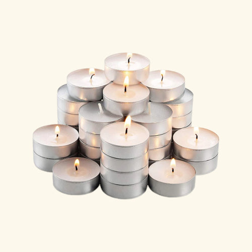 Tea Light Smokeless Candle (Burning Time 2.5 & 4.5 Hours)