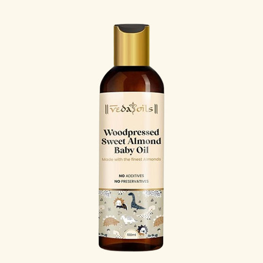 Woodpressed Sweet Almond Baby Oil