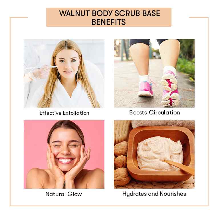 Walnut Body Scrub Base ( Ready to Use )