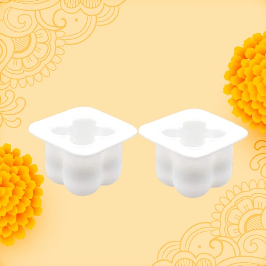 2D Bubble Candle Silicone Mould - Buy 1 Get 1 Free