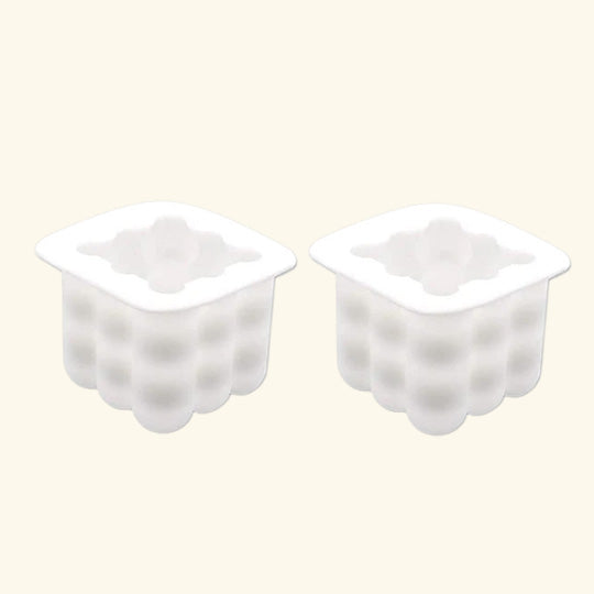 3D Bubble Candle Silicone Mould  - Buy 1 Get 1 Free