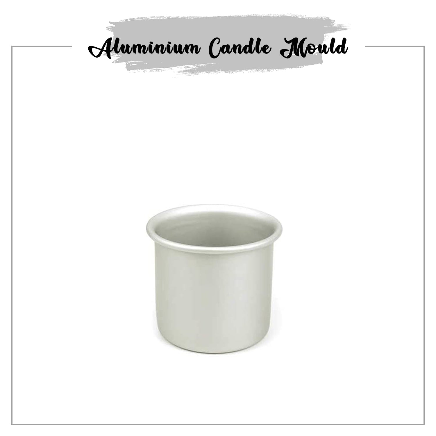 Aluminium Pillar Candle Mould (2" x 2") Online