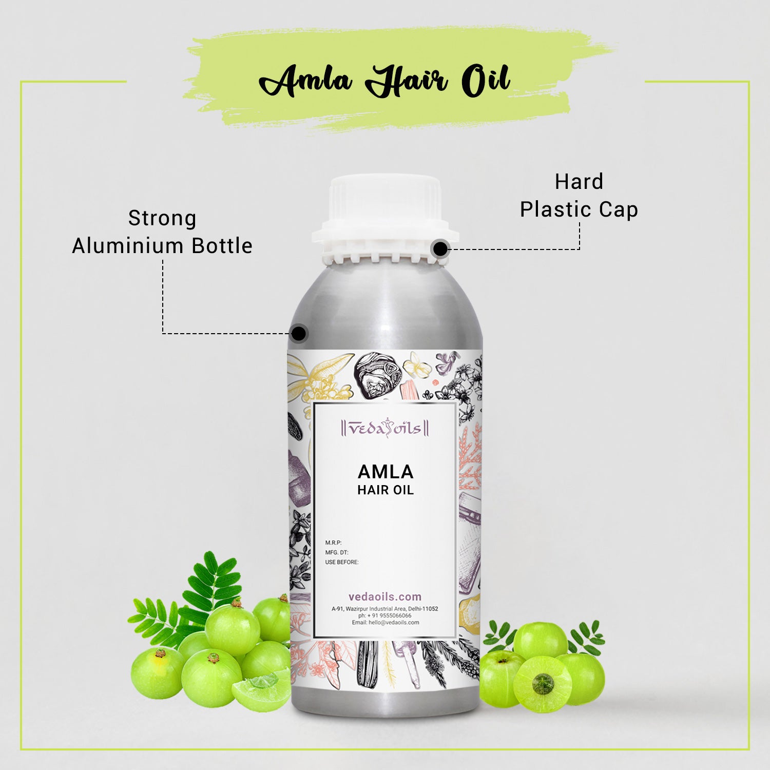Cold Pressed Amla Oil - The Soul Food Company